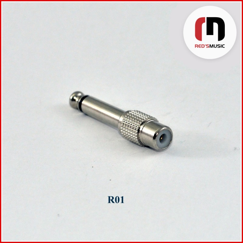 Reds Music  R01 Adapter RCA F / Jack 6.3mm